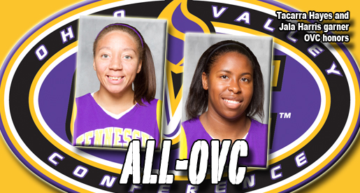 Golden Eagles Hayes, Harris net all-OVC honors