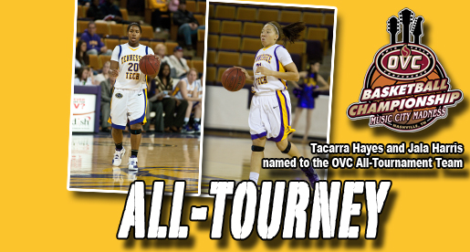 Hayes and Harris named to OVC All-Tournament Team