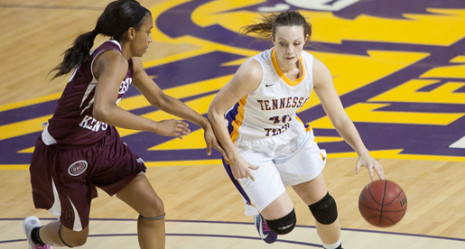 Tech tops Lady Colonels as Heady leads the way; Golden Eagles in first place