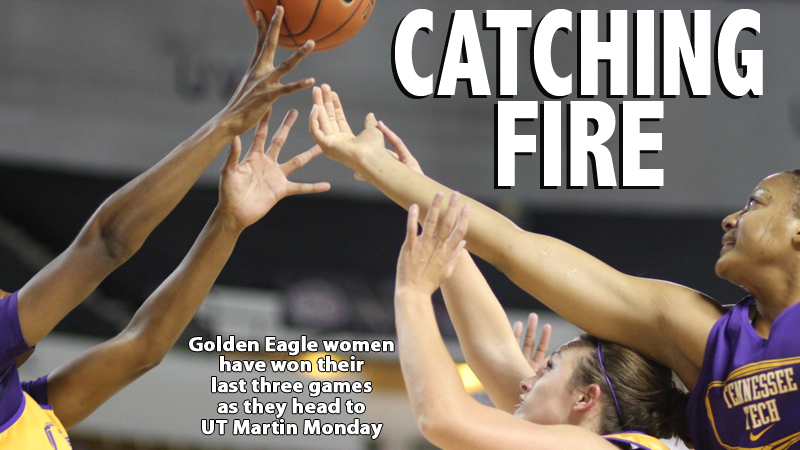 Riding a hot-streak, the Golden Eagles hit the road to play UT Martin