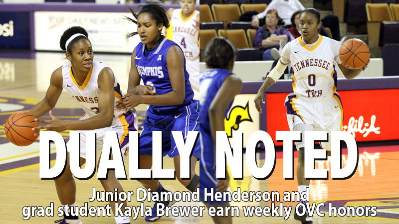 Henderson, Brewer pick up Player and Newcomer of the week from the OVC