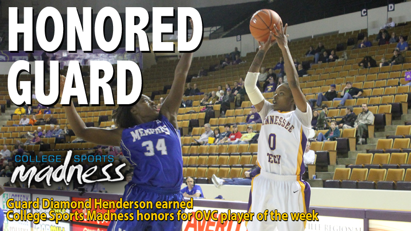 Diamond Henderson honored by College Sports Madness