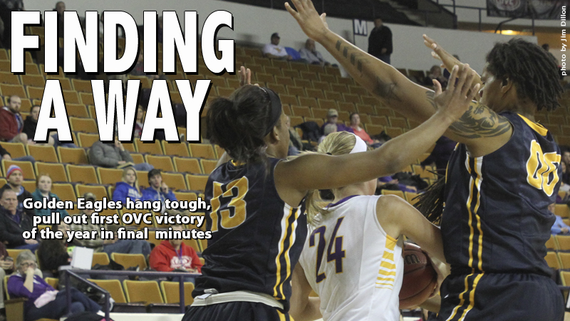 Golden Eagles edge Murray State in Eblen Center to notch first OVC win