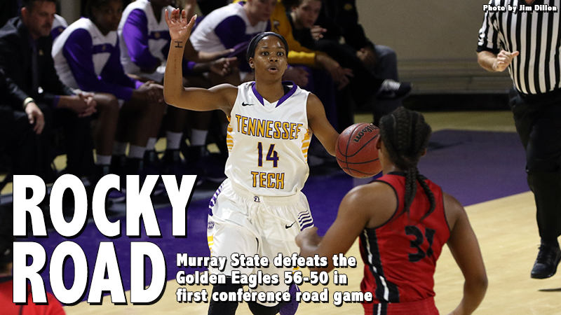 Murray State tops Tech 56-50 in first conference road game of season