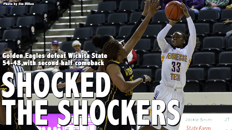 Second half momentum carries Golden Eagles to 54-48 victory over Wichita State