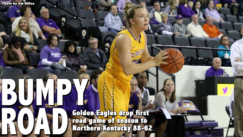 Golden Eagles drop first road game of season to Northern Kentucky 88-62