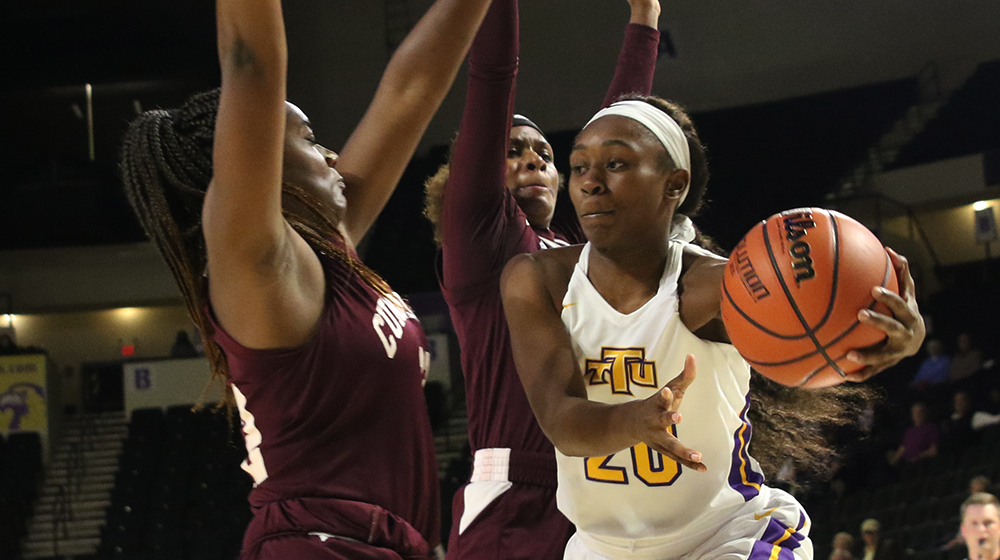 Golden Eagle women use depth to claim season-opening win over Cumberland