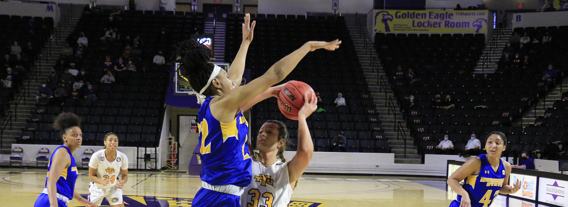 Tech women step up defensive effort in physical win over Morehead State