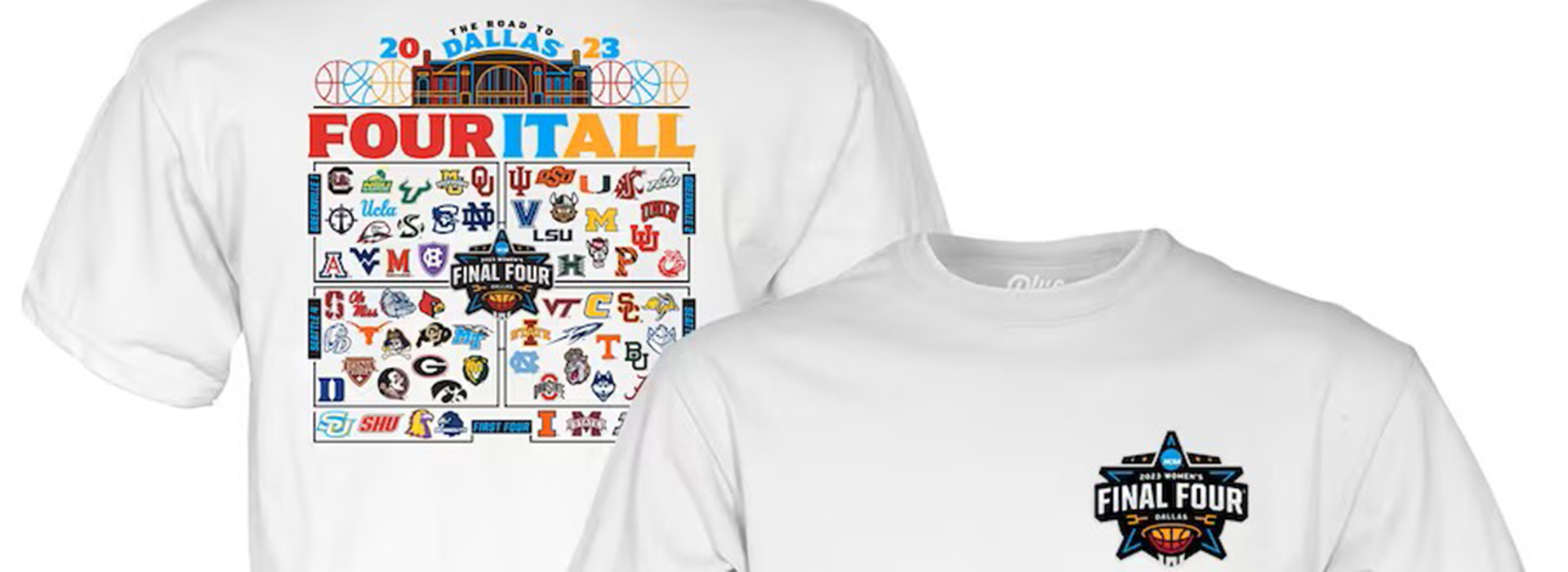 NCAA T-shirts now available for sale