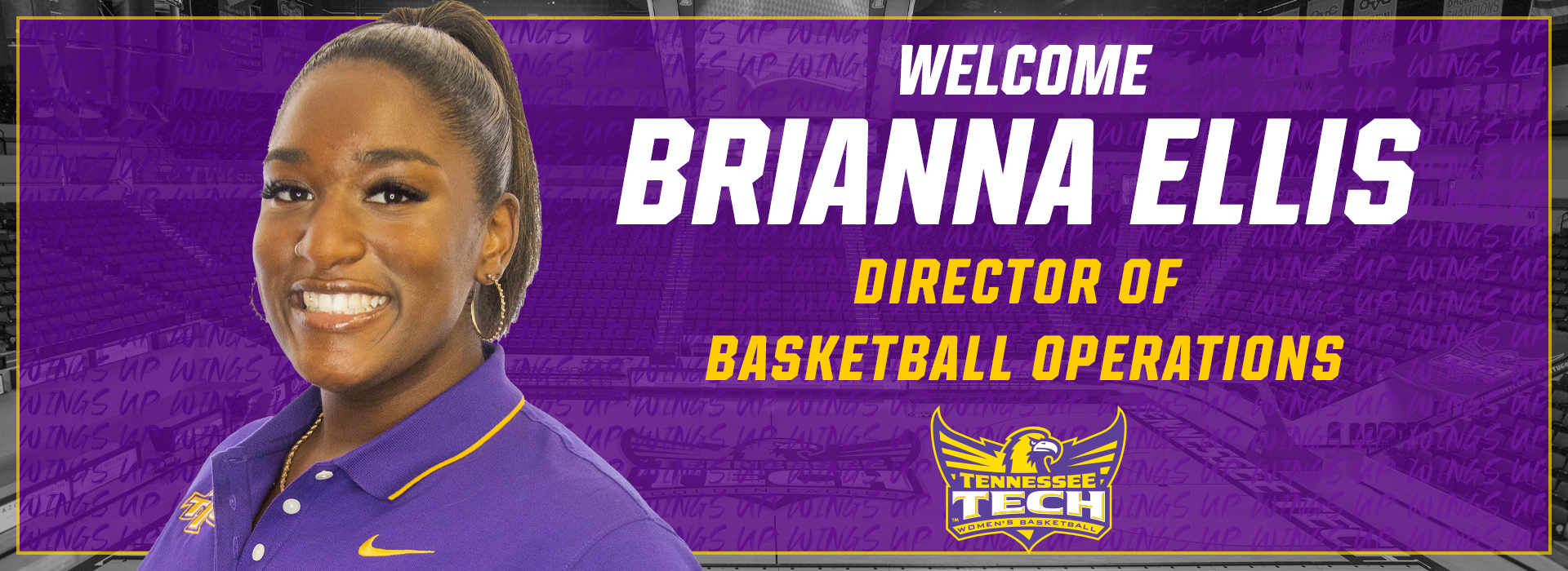 Tech women's basketball adds Brianna Ellis as Director of Basketball Operations