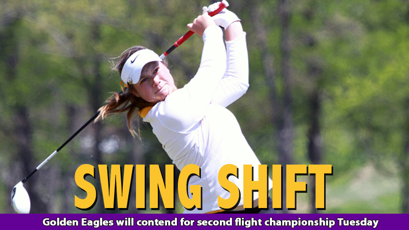 Golden Eagles open final round play just 11 shots off pace in second flight