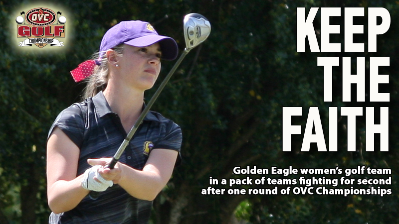 Golden Eagles sixth after first round, in pack fighting for second spot