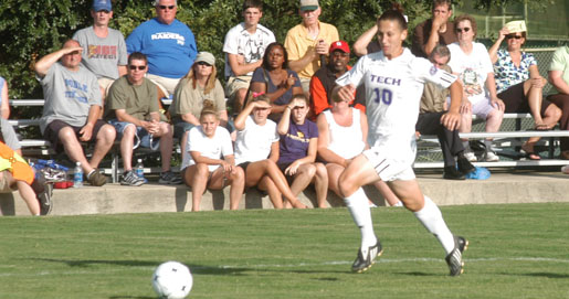 Youthful Tech squad topped in season opener by MTSU, 4-0
