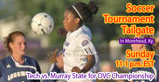 Tailgate to begin at 11 a.m. EST as soccer faces Murray State for OVC crown at 1 p.m.