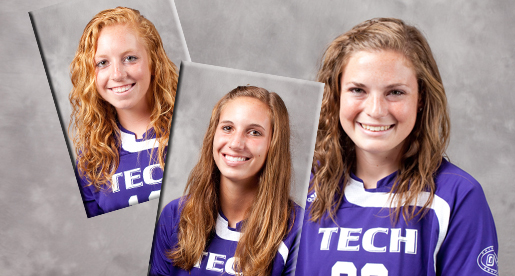 Three from women's soccer named to the All-Tournament team at Samford