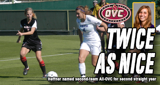 Heffner named second-team All-OVC for second-straight season