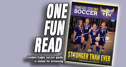 Tennessee Tech's 2011 soccer guide now available for viewing online