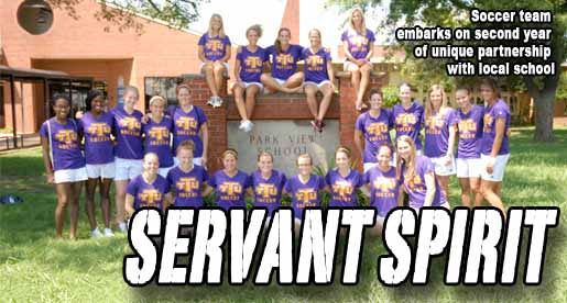Tech soccer committed to service at local elementary school