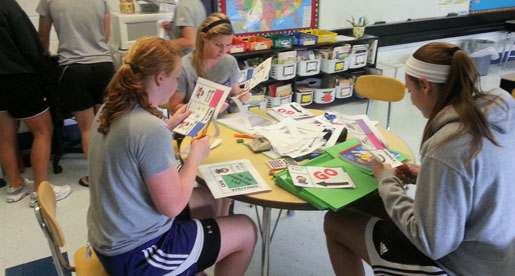 Soccer continues to make difference as volunteers at Parkview Elementary