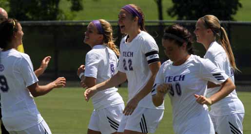Tech soccer team takes aim at first victories with weekend action