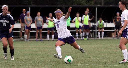 Tech soccer team cools off scorching SIUE to begin OVC campaign