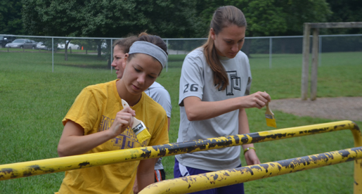 Golden Eagle soccer team puts in work at Northeast Elementary