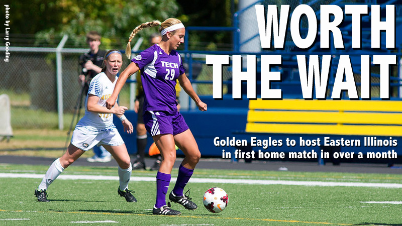 Golden Eagles to clash with Eastern Illinois in first home match in over a month