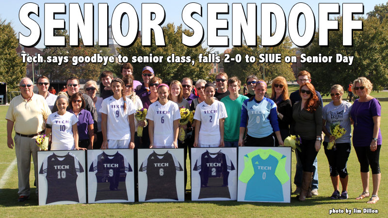 Tech surrenders two second half goals in 2-0 Senior Day loss