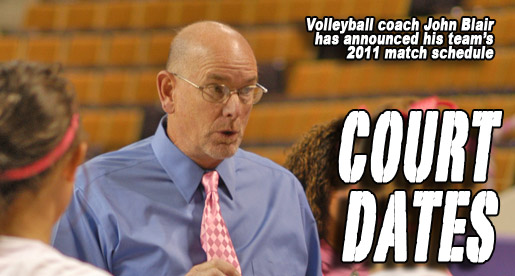 Golden Eagles to face 30 matches in 2011 volleyball season