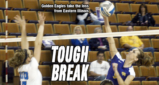 The Golden Eagles battle Eastern Illinois to close match