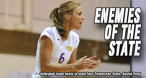 In-state rivals visit Eblen Center for pair of weekend matches