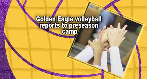 Preseason gets underway for Golden Eagle volleyball team