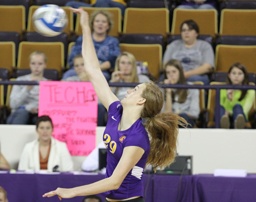 Morehead State flies higher than Golden Eagles, Tech Volleyball falls in four