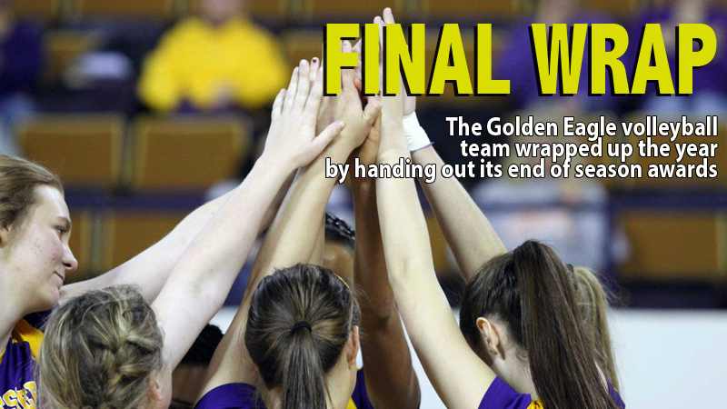 Golden Eagle volleyball hands out post-season team awards