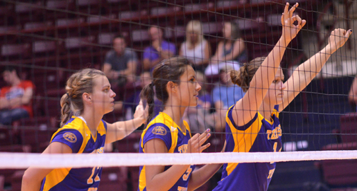 Golden Eagle volleyball team heads north for the Akron Invitational