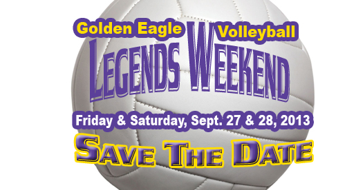 Alumni invited to Golden Eagle Volleyball Legends weekend