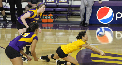 Midweek match pits the Golden Eagle volleyball team versus the TSU Tigers