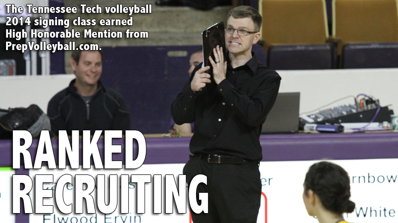 Tennessee Tech volleyball recruiting class earns national attention