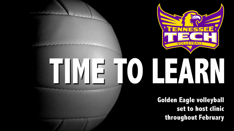 Golden Eagle volleyball team to hold clinic in February