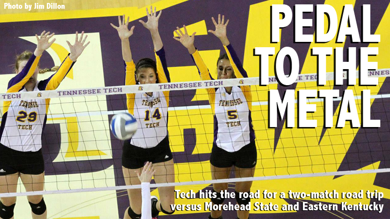 Tech volleyball team heads north for a two-match road swing