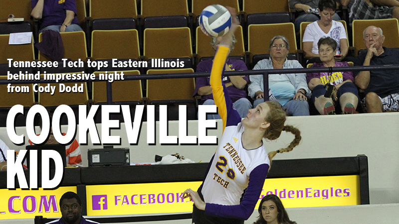Cookeville native leads Golden Eagles in first home match of the season