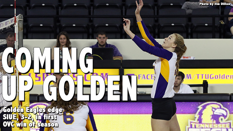 Golden Eagles edge SIUE, 3-2, in first OVC win of the season