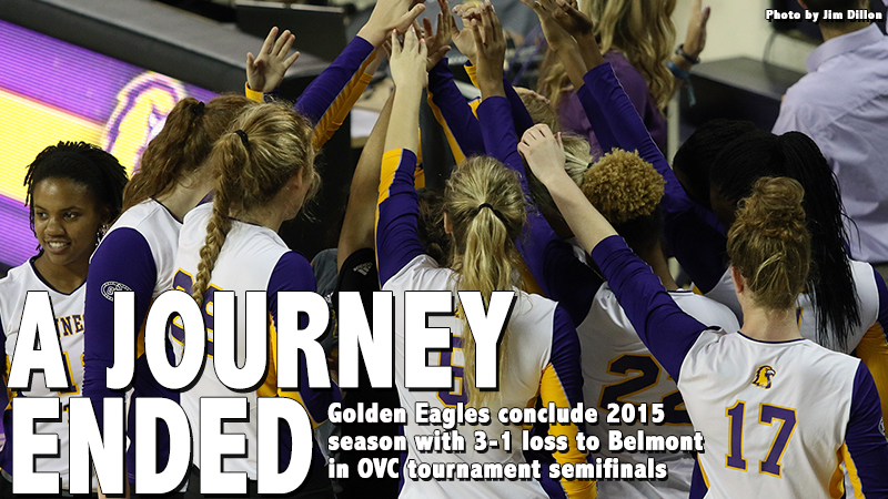 Golden Eagles fall to Belmont 3-1 in semifinals of OVC tournament