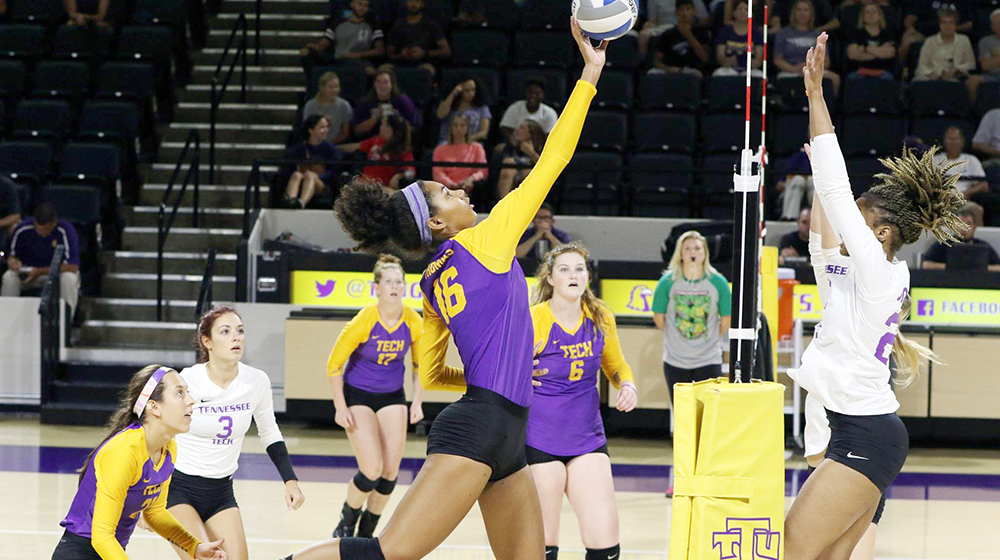 Tech volleyball falls twice at Idaho Volleyball Classic