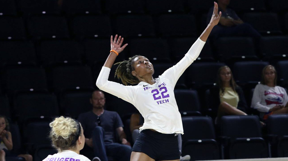 Tech volleyball opens OVC play with 3-1 victory over Eastern Kentucky