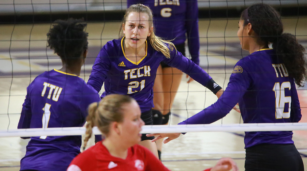 Tech volleyball to decide OVC Tournament fate on Senior Day against UT Martin