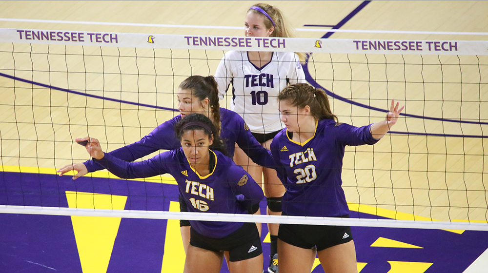 Tech volleyball to host rematches with Morehead State and Eastern Kentucky this weekend