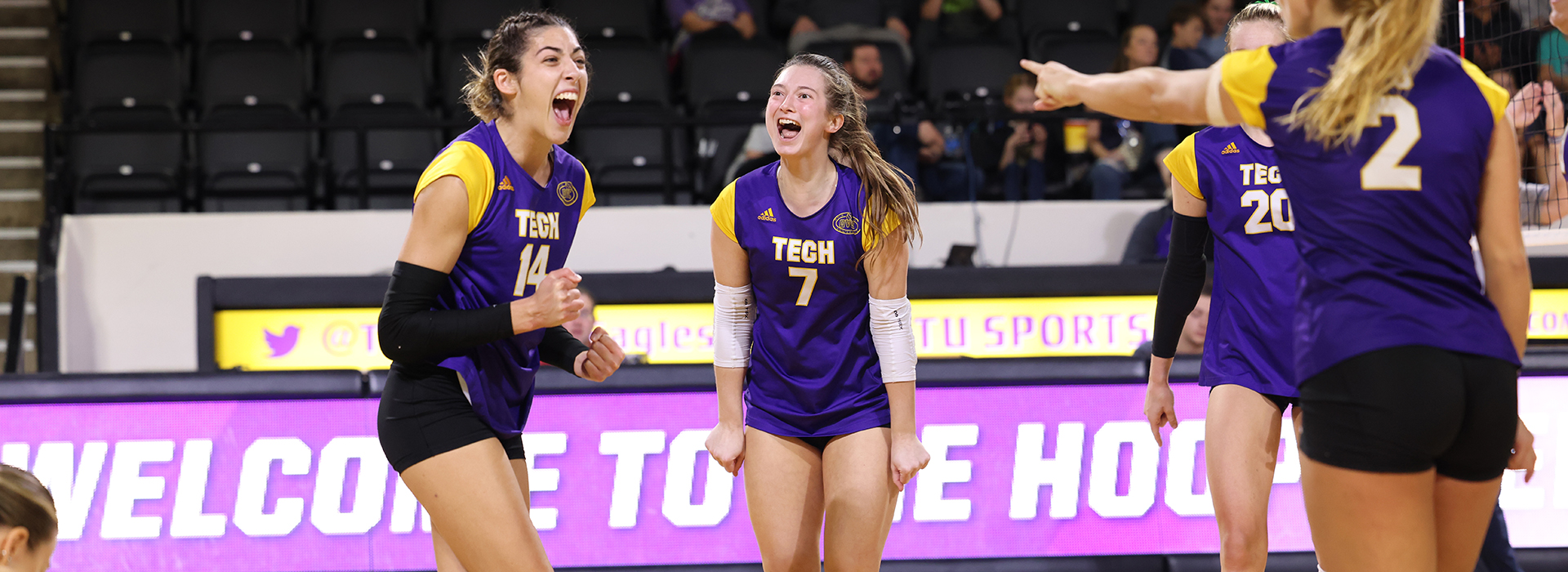 Purple and gold open three-match road swing with Tuesday tilt at Morehead State