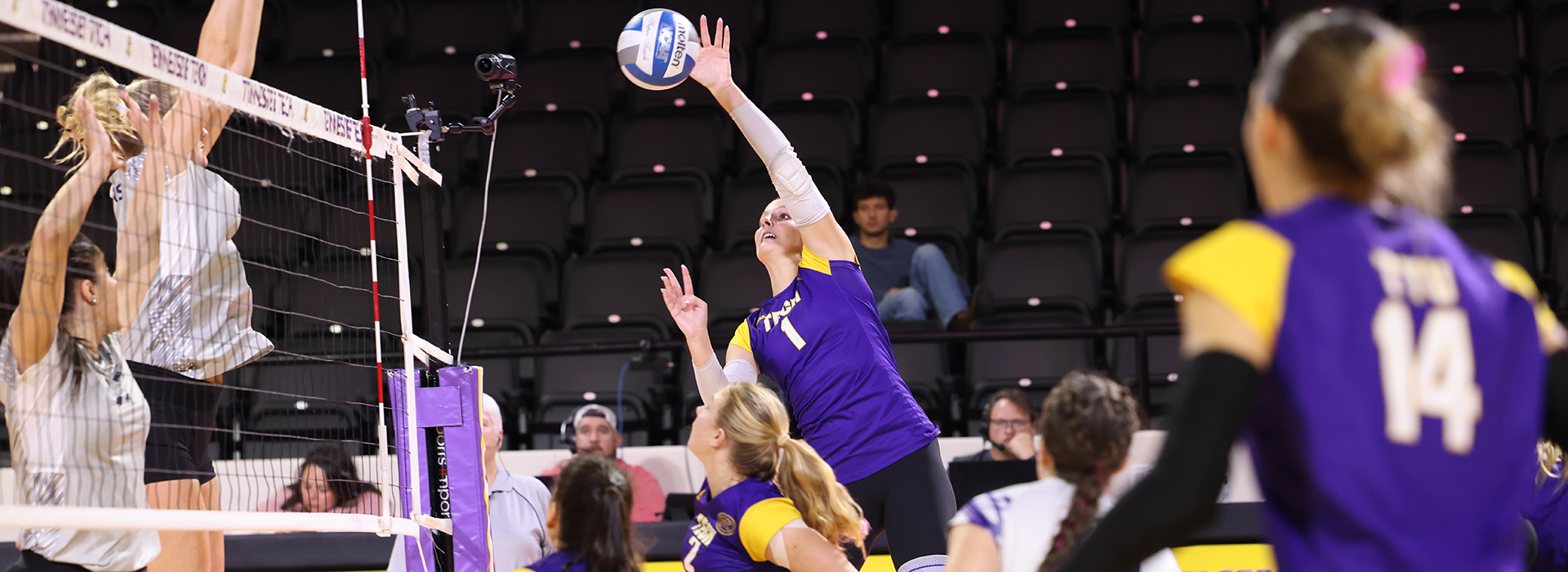 Offense powers Tech past Southern Indiana in five-set battle