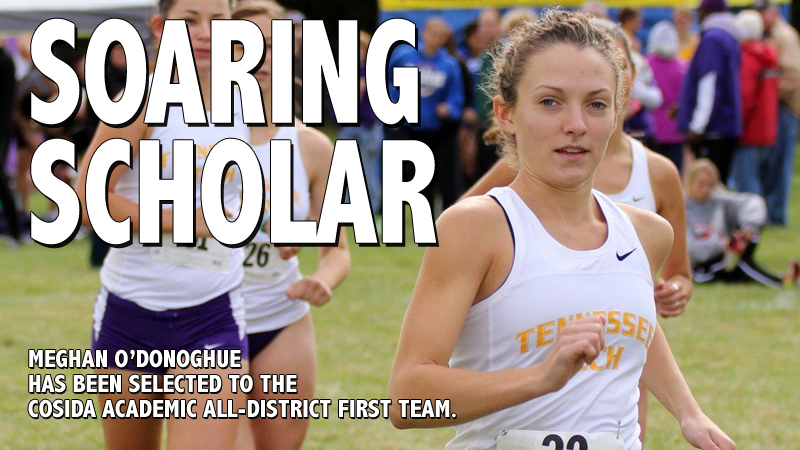 O'Donoghue names to the CoSIDA Academic All-District First Team.
